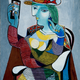 “Self shot” after the ‘Portrait of Marie-Thérèse Walter’ by Pablo Picasso, 1937